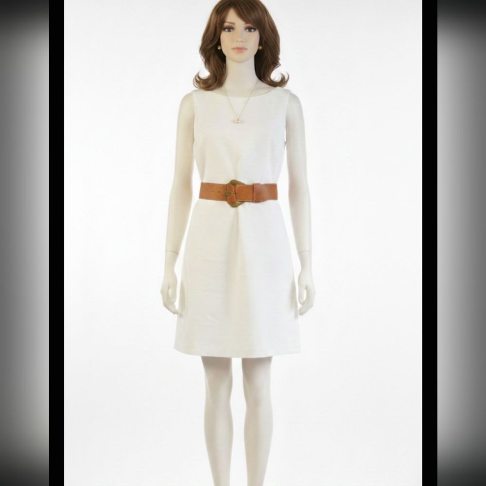 Alice & Olivia white dress size 10